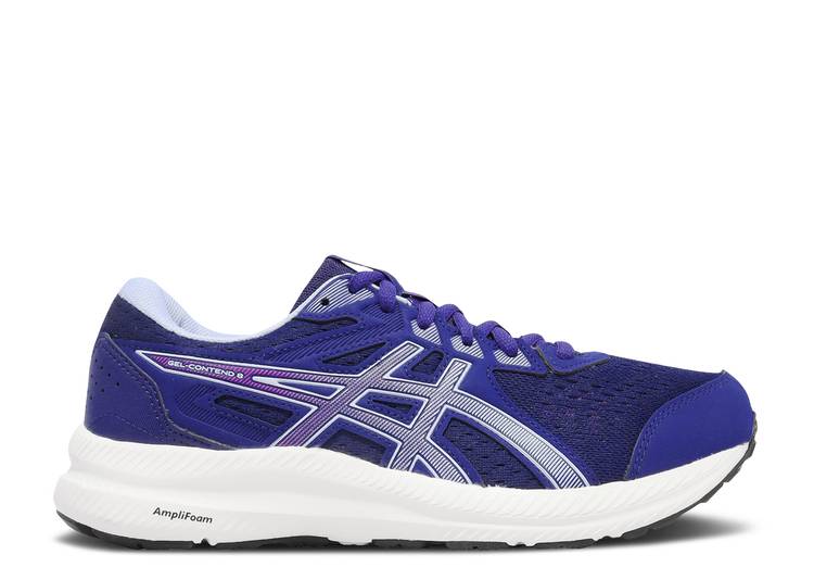 【 ASICS WMNS GEL CONTEND 8 WIDE 'DIVE BLUE' / DIVE BLUE SOFT SKY 】 青色 ブルー スカイ スニーカー レディース アシックス