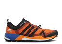 【 ADIDAS TERREX SKYCHASER 'EQUIPMENT ORANGE' / EQUIPMENT ORANGE S16 CORE BLACK 】 アディダス 橙 オレンジ コア 黒色 ブラック スニーカー メンズ