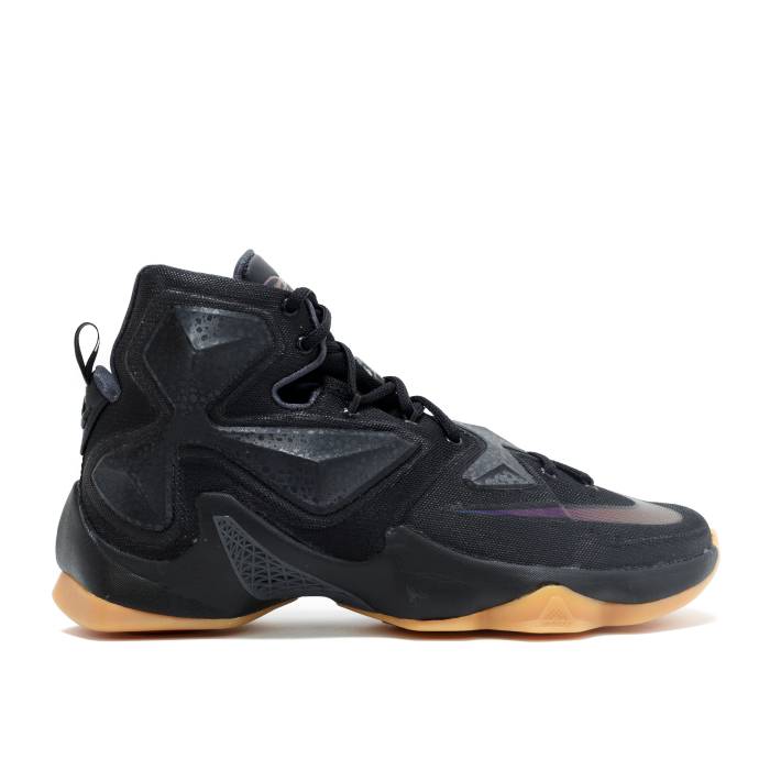 ナイキ Nike 【 Lebron 13 'Black Lion' Men Black/Black-Anthracite-Gum Light Brown 】 Lebron レブロン 13 サーティーン 靴 メンズ靴 スニーカー メンズ 黒色 ブラック 茶色 ブラウン