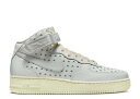 【 NIKE WMNS AIR FORCE 1 MID 'CUT OUT STARS' / SUMMIT WHITE SUMMIT WHITE 】 ミッド 白色 ホワイト エアフォース スニーカー レディース ナイキ