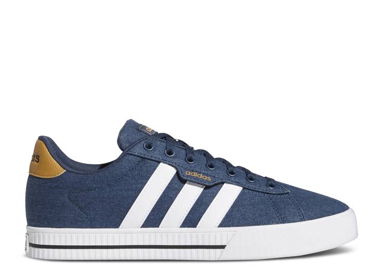 【 ADIDAS DAILY 3.0 'CREW NAVY' / CREW NAVY CLOUD WHITE CORE BLACK 】 アディダス クルー 紺色 ネイビー 白色 ホワイト コア 黒色 ブラック スニーカー メンズ