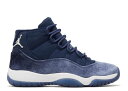 y AIR JORDAN WMNS AIR JORDAN 11 RETRO 'MIDNIGHT NAVY VELVET' / MIDNIGHT NAVY METALLIC SILVER z iCL F lCr[ F Vo[ GAW[_ Xj[J[ fB[X