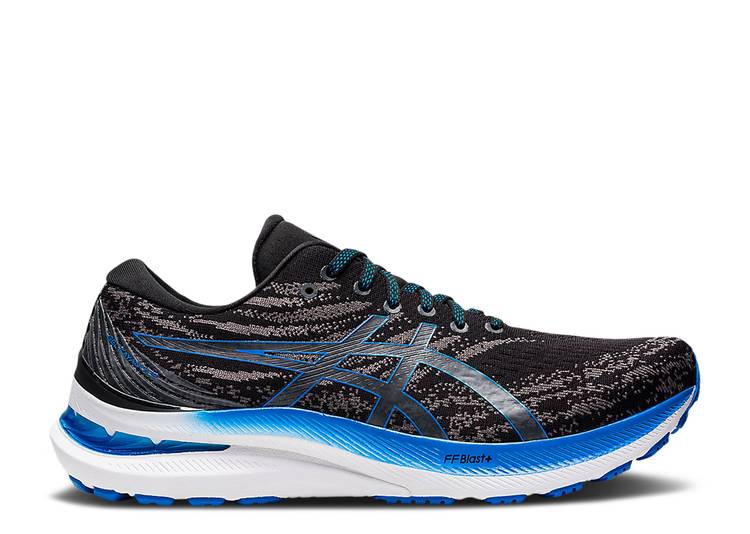 【 ASICS GEL KAYANO 29 'BLACK ELECTRIC BLUE' / BLACK ELECTRIC BLUE 】 黒色 ブラック 青色 ブルー スニーカー メンズ アシックス