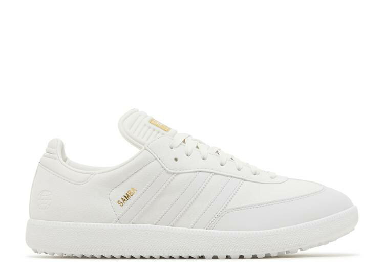 アディダス ADIDAS アディダス サンバ ゴルフ 白色 ホワイト 'CRYSTAL WHITE' スニーカー メンズ 【 GOLF ADIDAS SAMBA SPIKELESS SE CRYSTAL WHITE CLOUD 】 【送料無料・関税込み・追加料金なし・海外限定】のサムネイル