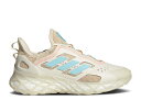 【 ADIDAS WEB BOOST J 'OFF WHITE ECRU TINT' / OFF WHITE CLOUD WHITE ECRU TINT 】 アディダス ブースト 白色 ホワイト ジュニア キッズ ベビー マタニティ スニーカー