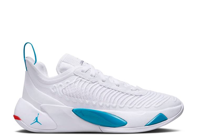 【 AIR JORDAN JORDAN LUKA 1 GS 'LEGEND OF 7' / WHITE NEO TURQUOISE BRIGHT 】 ナイキ 白色 ホワイト ネオ エアジョーダン ジュニア キッズ ベビー マタニティ スニーカー