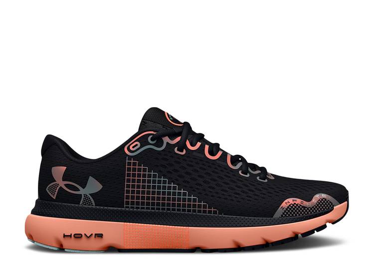 【 UNDER ARMOUR HOVR INFINITE 4 'BLACK LUNAR CORAL' / BLACK LUNAR CORAL 】 ルーナー ルナ...