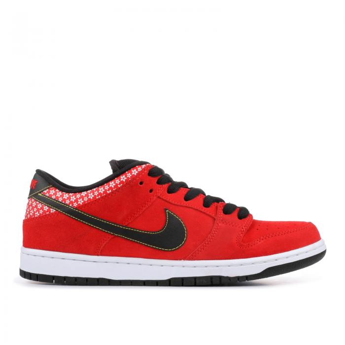 y NIKE DUNK LOW PREMIUM SB 'FIRECRACKER' / CHALLENGE RED BLACK WHITE z _N v~A GXr[  bh F ubN F zCg _N[ Xj[J[ Y iCL