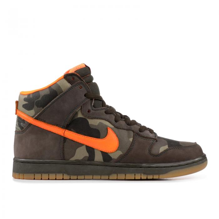 【 NIKE DUNK HIGH PRO SB 'BRIAN ANDERSON' / SABLE GREEN SAFETY ORANGE 】 ダンク ハイ プロ エスビー 緑 グリーン 橙 オレンジ ダンクハイ スニーカー メンズ ナイキ