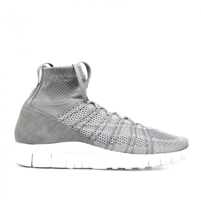 ナイキ NIKE フリー 灰色 グレー 白色 ホワイト 'HTM' スニーカー メンズ 【 NIKE FREE MERCURIAL SUPERFLY SP DARK GREY WOLF GREYSUMMIT WHITE 】