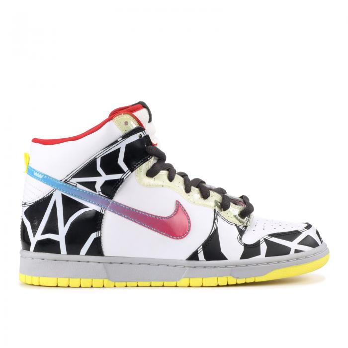 【 NIKE DUNK HIGH PREMIUM 'THRASHIN' / WHITE CHLORINE BLUE 】 ダンク ハイ プレミアム 白色 ホワイト 青色 ブルー ダンクハイ スニーカー メンズ ナイキ