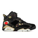 【 AIR JORDAN AIR JORDAN 6 RETRO 'CHINESE NEW YEAR' / BLACK METALLIC GOLD MULTI 】 ナイキ 黒色 ブラック ゴールド エアジョーダン スニーカー メンズ