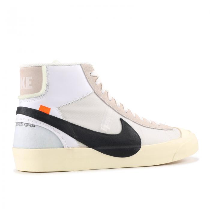 ナイキ NIKE オフホワイト ブレイザー ミッド 白色 ホワイト 'THE TEN' スニーカー メンズ 【 NIKE OFFWHITE X BLAZER MID WHITE BLACKMUSLIN 】