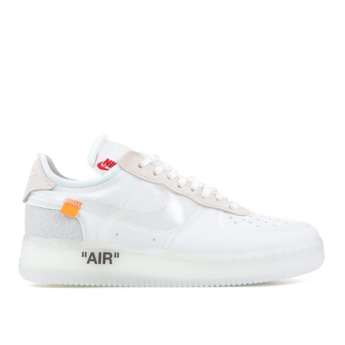 【 NIKE OFF-WHITE X AIR FORCE 1 LOW 'THE TEN' / WHITE WHITE WHITE 】 オフホワイト 白色 ホワイ...