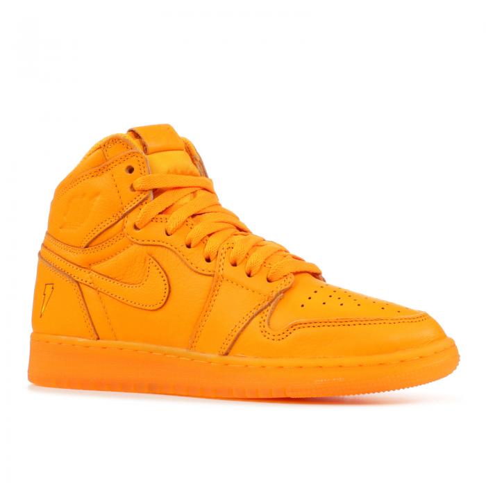 エアジョーダン AIR JORDAN ハイ 橙 オレンジ エアジョーダン 'ORANGE PEEL' ジュニア キッズ 【 ORANGE 1 RETRO HIGH OG G8RD GS PEEL 】