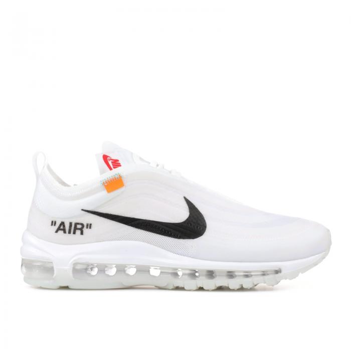 【 NIKE OFF-WHITE X AIR MAX 97 OG 'THE TEN' / WHITE CONE ICE BLUE 】 オフホワイト マックス 白色 ホワイト 青色 ブルー エアマックス スニーカー メンズ ナイキ