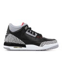 【 AIR JORDAN AIR JORDAN 3 RETRO OG BG 'BLACK CEMENT' 2018 / BLACK FIRE RED-CEMENT GREY 】 ナイキ 黒色 ブラック ファイア 灰色 グレー エアジョーダン ジュニア キッズ ベビー マタニティ スニーカー