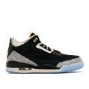 y AIR JORDAN ATMOS X AIR JORDAN 3 RETRO 'SAFARI' / BLACK GREY YELLOW z iCL F ubN DF O[ F CG[ GAW[_ Xj[J[ Y