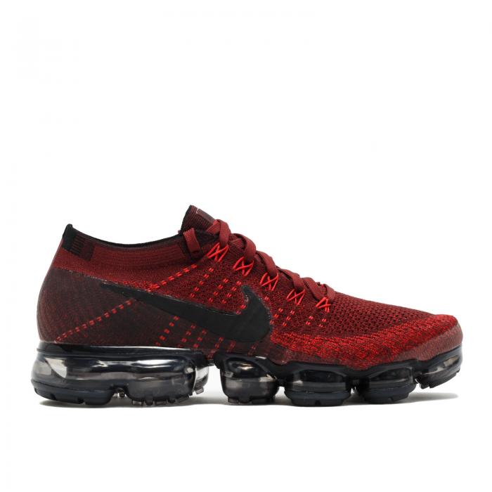 【 NIKE AIR VAPORMAX 'DARK TEAM RED' / DARK TEAM RED BLACK 】 チーム 赤 レッド 黒色 ブラック エアヴェイパーマックス スニーカー メンズ ナイキ