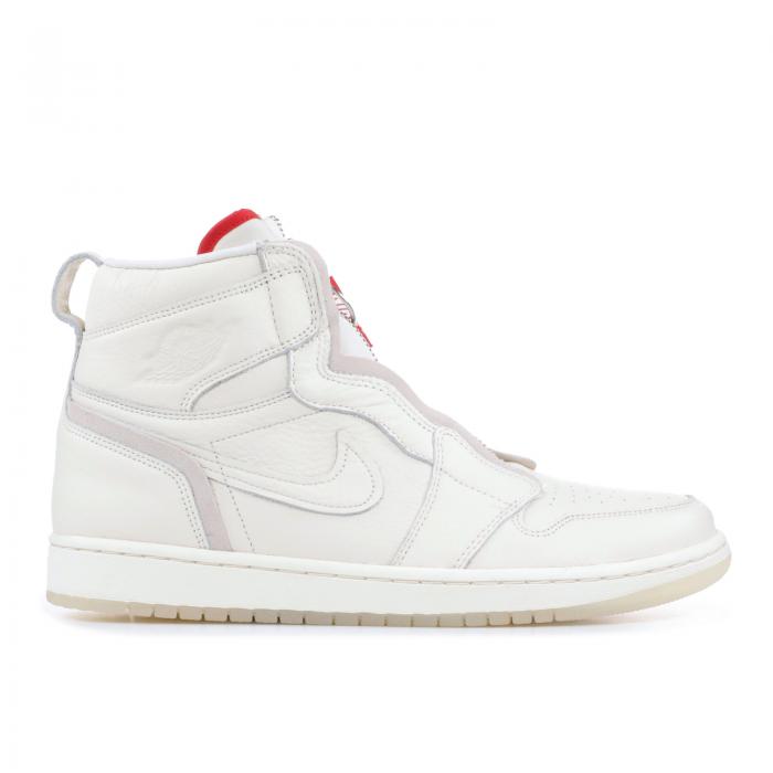 【 AIR JORDAN ANNA WINTOUR X WMNS AIR JORDAN 1 RETRO HIGH ZIP 'SAIL' / SAIL SAIL UNIVERSITY RED 】 ナイキ ハイ 赤 レッド エアジョーダン スニーカー レディース