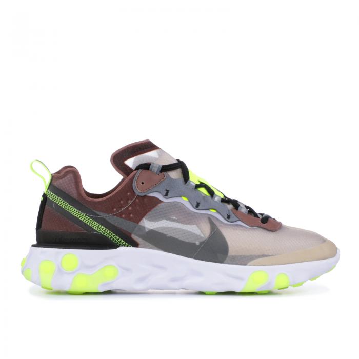 ナイキ NIKE リアクト エレメント 砂色 サンド クール 'DESERT SAND' スニーカー メンズ 【 NIKE REACT ELEMENT 87 DESERT SAND COOL GREYSMOKEY MAUVE 】