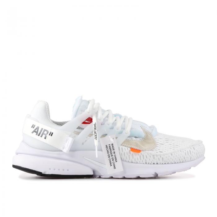 【 NIKE OFF-WHITE X AIR PRESTO 'WHITE' / WHITE BLACK CONE 】 オフホワイト プレスト 白色 ホワイト 黒色 ブラック エア スニーカー メンズ ナイキ