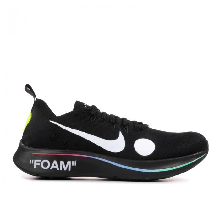 ナイキ NIKE オフホワイト ズーム フライニット 黒色 ブラック ズームフライ 'BLACK' スニーカー メンズ 【 NIKE OFFWHITE X MERCURIAL FLYKNIT BLACK VOLTWHITE 】