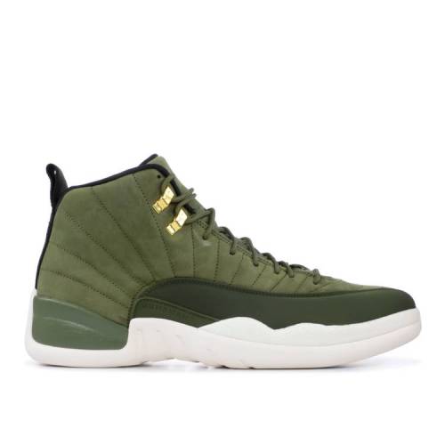 【 AIR JORDAN AIR JORDAN 12 RETRO CP3 039 CLASS OF 2003 039 / OLIVE CANVAS SAIL BLACK 】 ナイキ オリーブ 黒色 ブラック エアジョーダン スニーカー メンズ