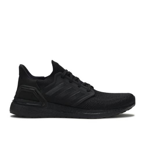 【 ADIDAS ULTRABOOST 20 'TRIPLE BLACK' / CORE BLACK GREY FOUR SOLAR RED 】 アディダス コア 黒色 ブラック 灰色 グレー 赤 レッド スニーカー メンズ