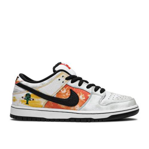 ナイキ NIKE ダンク エスビー 白色 ホワイト 橙 オレンジ 'TIEDYE WHITE' スニーカー メンズ 【 ORANGE NIKE DUNK SB LOW RAYGUN WHITE FLASH 】