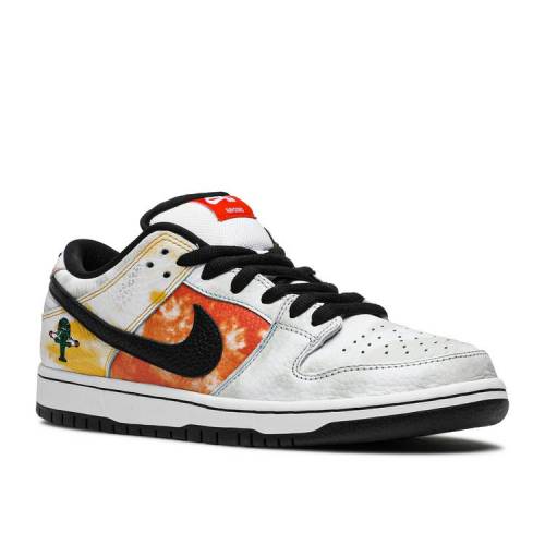 ナイキ NIKE ダンク エスビー 白色 ホワイト 橙 オレンジ 'TIEDYE WHITE' スニーカー メンズ 【 ORANGE NIKE DUNK SB LOW RAYGUN WHITE FLASH 】