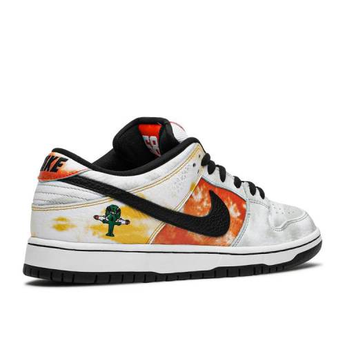 ナイキ NIKE ダンク エスビー 白色 ホワイト 橙 オレンジ 'TIEDYE WHITE' スニーカー メンズ 【 ORANGE NIKE DUNK SB LOW RAYGUN WHITE FLASH 】