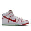 【 NIKE PAUL RODRIGUEZ X DUNK HIGH PREMIUM SB 'BOXING' / WHITE UNIVERSITY RED 】 ポール ダンク ハイ プレミアム エスビー 白色 ホワイト 赤 レッド ダンクハイ スニーカー メンズ ナイキ