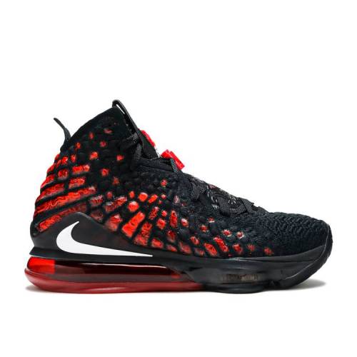 ナイキ NIKE レブロン 黒色 ブラック 赤 レッド 白色 ホワイト 'INFRARED VI' スニーカー メンズ 【 RED NIKE LEBRON 17 BLACK UNIVERSITY WHITE 】