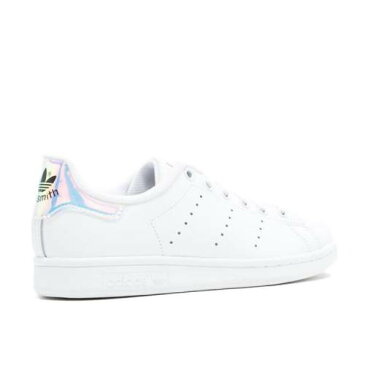 アディダス ADIDAS アディダス 白色 ホワイト 銀色 シルバー スタンスミス 'IRIDESCENT' ジュニア キッズ 【 SILVER ADIDAS J FOOTWEAR WHITE METALLIC 】