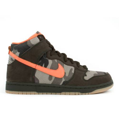 【 NIKE DUNK HIGH PRO SB 'BRIAN ANDERSON' / SABLE GREEN SAFETY ORANGE 】 ダンク ハイ プロ エスビー 緑 グリーン 橙 オレンジ ダンクハイ スニーカー メンズ ナイキ