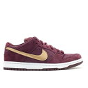 【 NIKE DUNK LOW PRO SB 'UK PASSPORT' / DEEP BURGUNDY METALLIC GOLD 】 ダンク プロ エスビー ディープ ワイン色 バーガンディー ゴールド ダンクロー スニーカー メンズ ナイキ