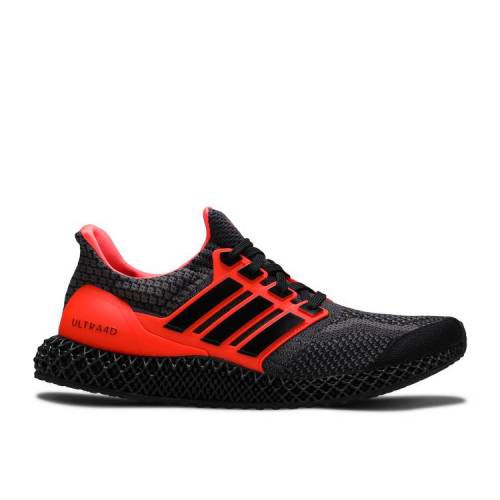 アディダス ADIDAS アディダス ウルトラ コア 黒色 ブラック 赤 レッド 5.0 'BLACK RED' スニーカー メンズ 【 ULTRA RED ADIDAS 4D SOLAR CORE BLACK 】