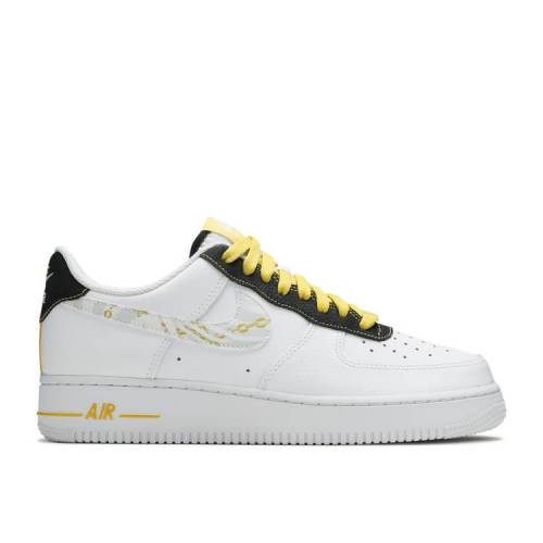 【 NIKE AIR FORCE 1 '07 LV8 'GOLD LINKS ZEBRA PRINT' / WHITE SATURN GOLD BLACK PHOTON 】 白色 ホワイト ゴールド 黒色 ブラック エアフォース スニーカー メンズ ナイキ