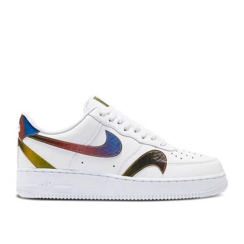 【 NIKE AIR FORCE 1 LOW 'MISPLACED SWOOSH - WHITE' / WHITE MULTI COLOR 】 スウッシュ スウォッシュ 白色 ホワイト エアフォース スニーカー メンズ ナイキ