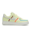 【 NIKE WMNS AIR FORCE 1 '07 LOW LX 'STITCHED CANVAS - LIFE LIME' / LIFE LIME LAS...
