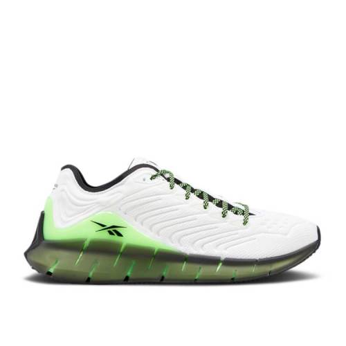 【 REEBOK ZIG KINETICA 'WHITE SOLAR GREEN' / FOOTWEAR WHITE SOLAR GREEN 】 リーボック ジグ 白色 ホワイト 緑 グリーン スニーカー メンズ