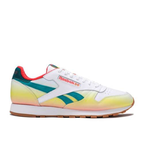 【 REEBOK CLASSIC LEATHER FP '4/20' / FOOTWEAR WHITE VIVID ORANGE HERO 】 リーボック クラシック レザー 白色 ホワイト 橙 オレンジ '4 20' スニーカー メンズ