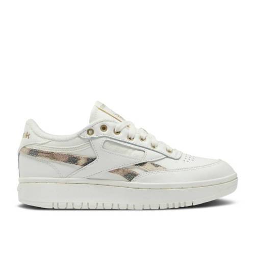 【 REEBOK WMNS CLUB C DOUBLE 'UNION JACK' / CHALK CHALK GOLDEN BRONZE 】 リーボック クラブ 銅 ブロンズ スニーカー レディース