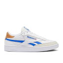 【 REEBOK CLUB C REVENGE 'WHITE COURT BLUE' / WHITE COURT BLUE WHITE 】 リーボック クラブ コート 白色 ホワイト 青色 ブルー スニーカー メンズ