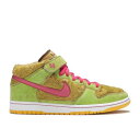 ナイキ ダンク ミッド プレミアム エスビー ゴールデンベアーズ カルベアーズ 'THREE BEAR' スニーカー メンズ 【 NIKE DUNK MID PREMIUM SB BEARS - MAMA / LIGHT UMBER WATERMELON 】 メンズ スニーカー