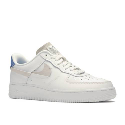 【 NIKE WMNS AIR FORCE 1 LOW 'VANDALIZED' / WHITE PLATINUM TINT GAME ROYAL 】 白色 ホワイト プラチナム ゲーム エアフォース ゲームロイヤル 青 ブルー スニーカー レディース ナイキ 2