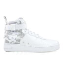 【 NIKE SF AIR FORCE 1 MID 'WINTER CAMO' / WHITE REFLECT SILVER 】 ミッド 白色 ホワイト 銀色 シルバー エアフォース スニーカー メンズ ナイキ