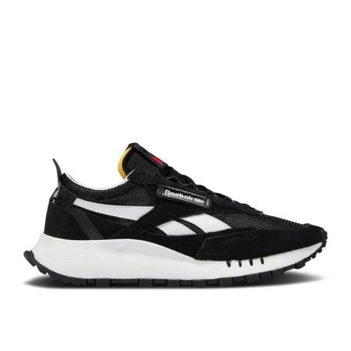 【 REEBOK CLASSIC LEATHER LEGACY 'BLACK WHITE' / CORE BLACK COLD GREY 7 VECTOR 】 リーボック クラシック レザー レガシー コア 黒色 ブラック 灰色 グレー スニーカー メンズ