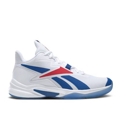 【 REEBOK MORE BUCKETS 'WHITE VECTOR BLUE RED' / FOOTWEAR WHITE VECTOR BLUE 】 リーボック 青色 ブルー 白色 ホワイト スニーカー メンズ